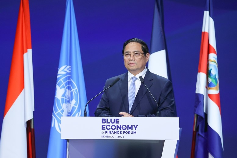 Thủ tướng Phạm Minh Chính bắt đầu các hoạt động tại Hội nghị Đại dương Liên Hợp Quốc